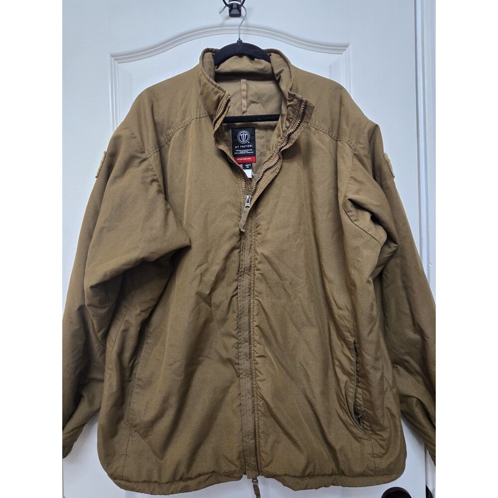 WT Tactical Style 50170 Coyote Insulated Jacket Mens XL Made USA Berry Compliant